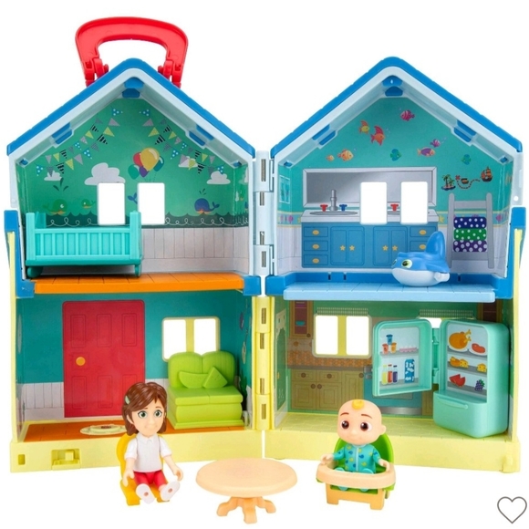 Cocomelon Deluxe Family House Playset 7 Pcs Plays Songs & Phrases 2021, NEWNew - Picture 7 of 7